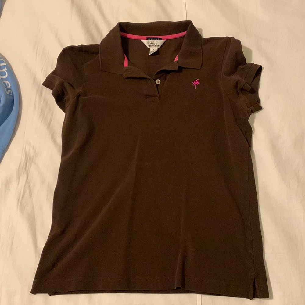 Brown Lilly Pulitzer Polo